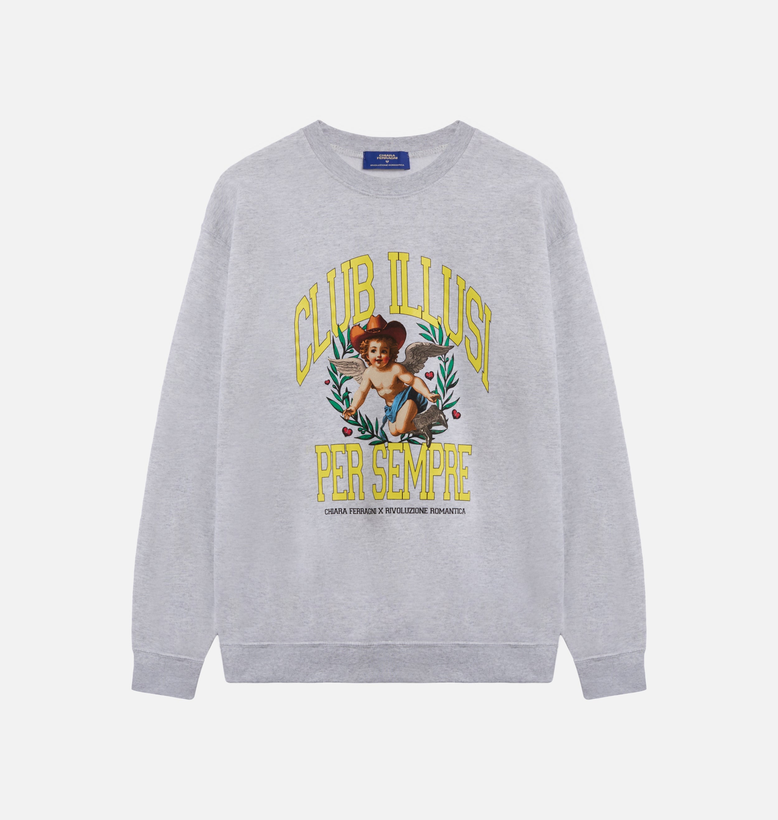 Chiara Ferragni - ❤︎新品❤︎ CHIARA FERRAGNI スウェットXS CLUB ILLUSI PER SEMPRE
