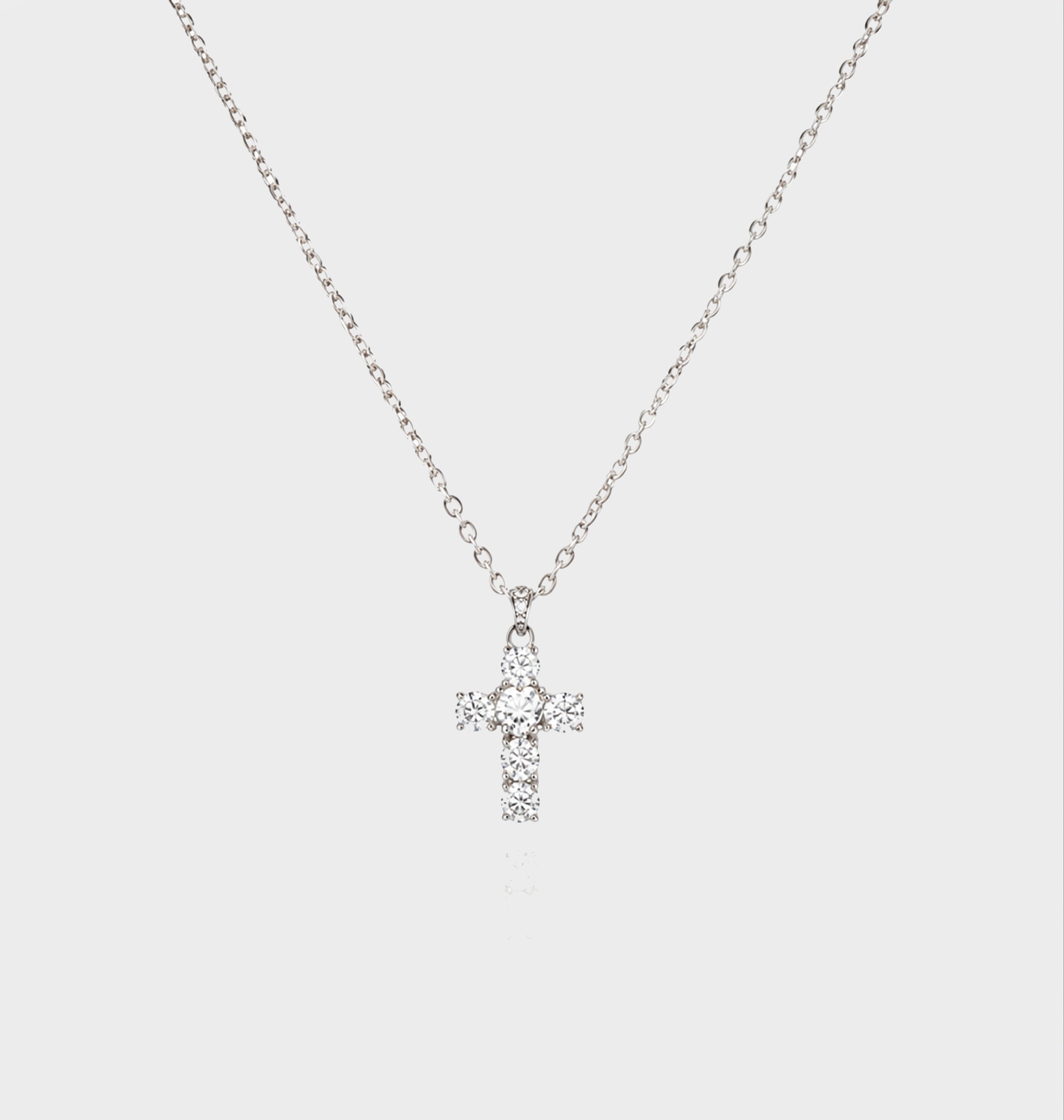 COLLANA CON PENDENTE CROCE