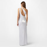 ONE-SHOULDER CFLOOP DRESS