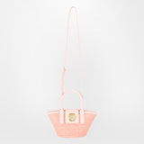 SMALL RAFFIA TOTE BAG