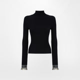 LOGOMANIA KNIT TURTLENECK