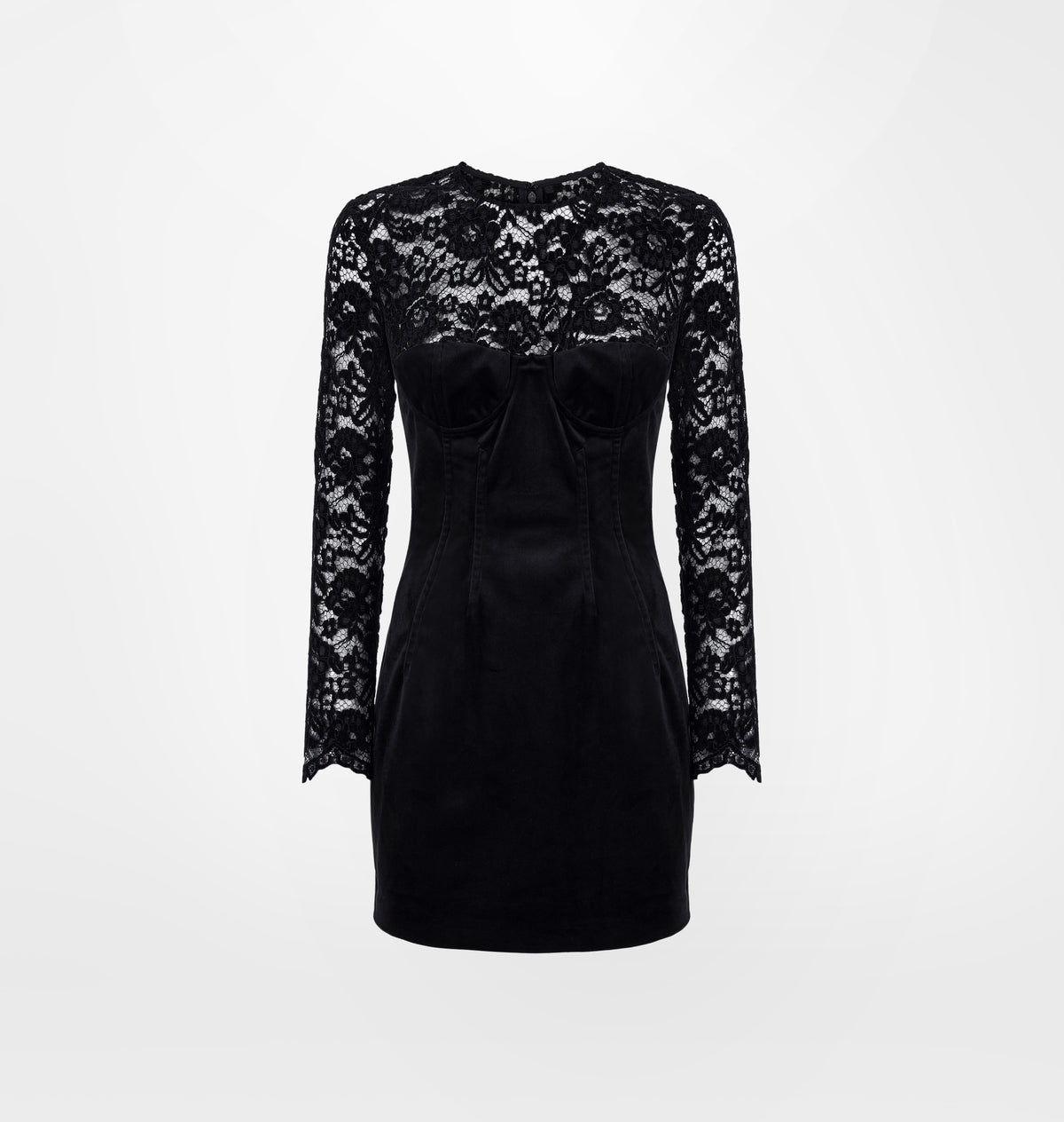 VELVET LACE DRESS