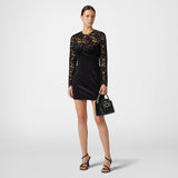 VELVET LACE DRESS