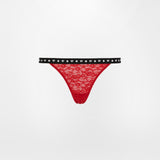 LOGOMANIA LACE THONG