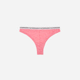 LOGOMANIA LACE BRAZILIAN BRIEF