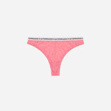 LOGOMANIA LACE BRAZILIAN BRIEF