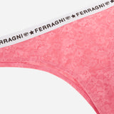 LOGOMANIA LACE BRAZILIAN BRIEF