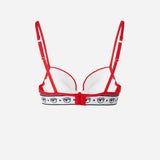 LOGOMANIA PUSH-UP BRA