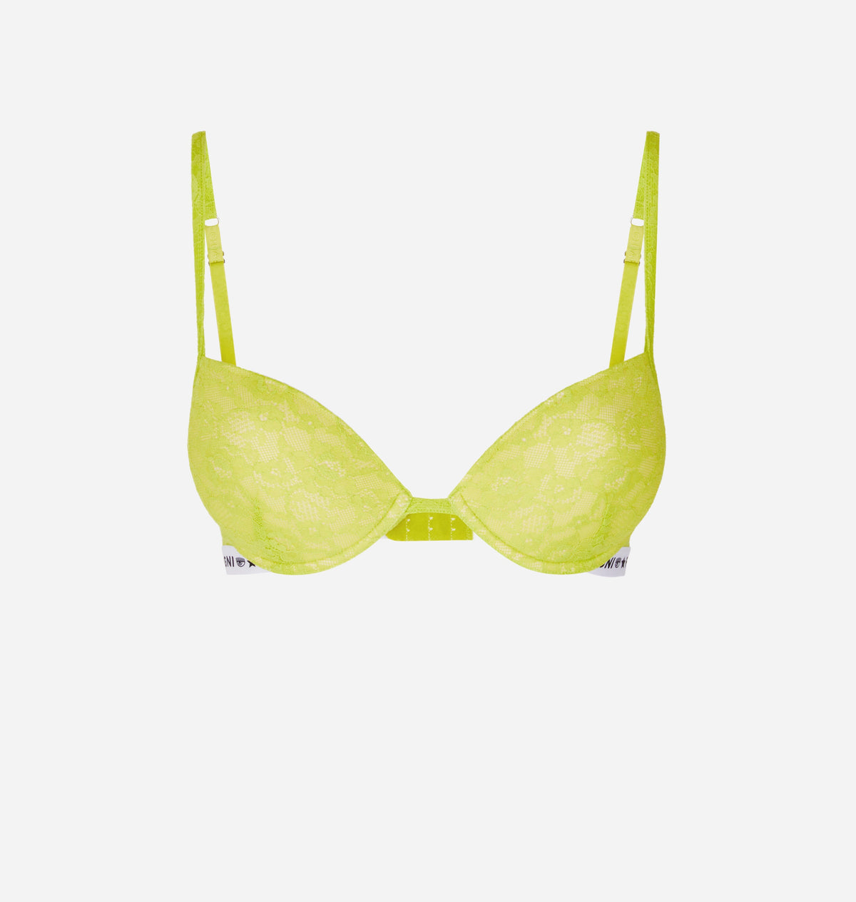 LOGOMANIA LACE PUSH-UP BRA