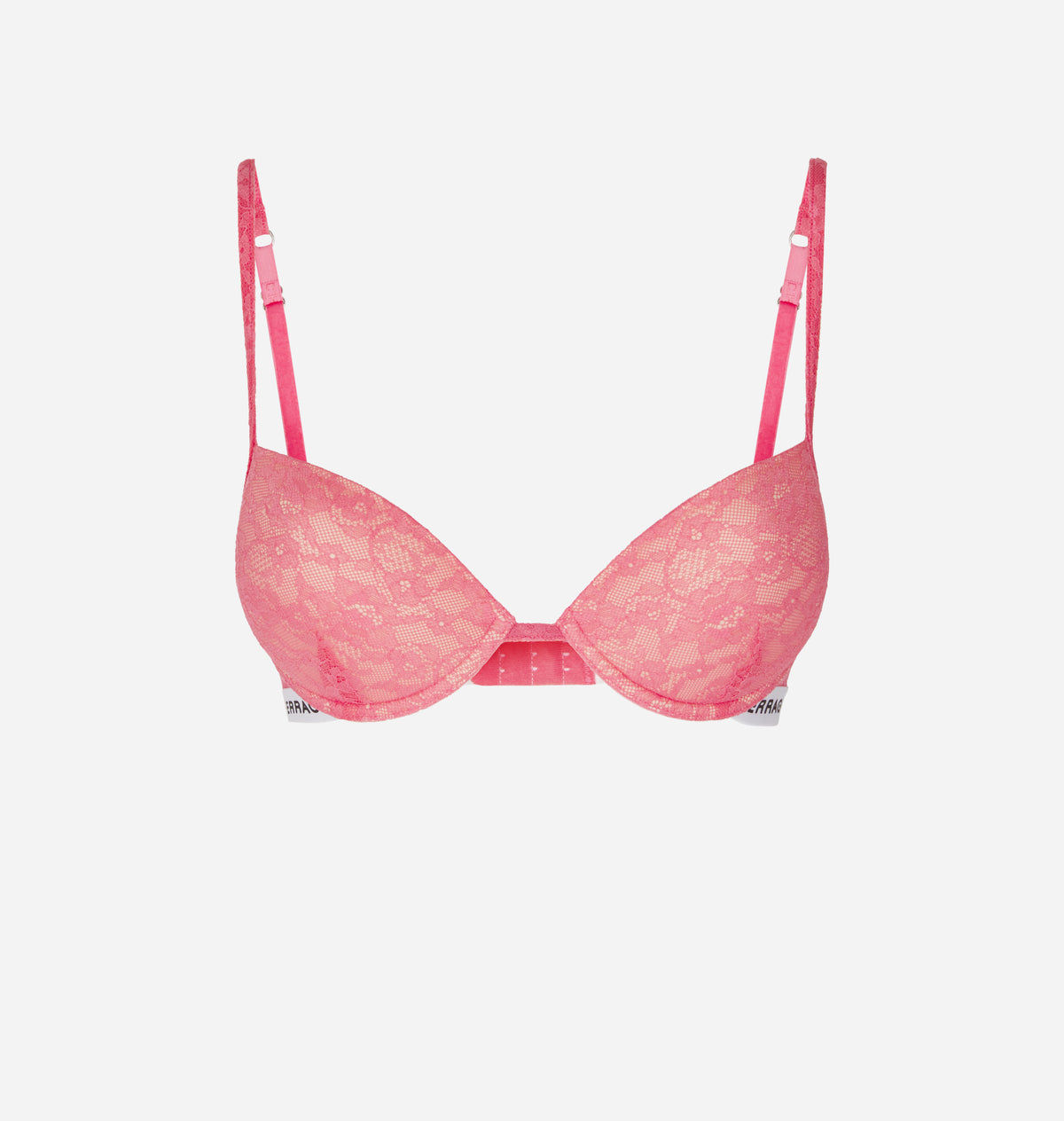 LOGOMANIA LACE PUSH-UP BRA