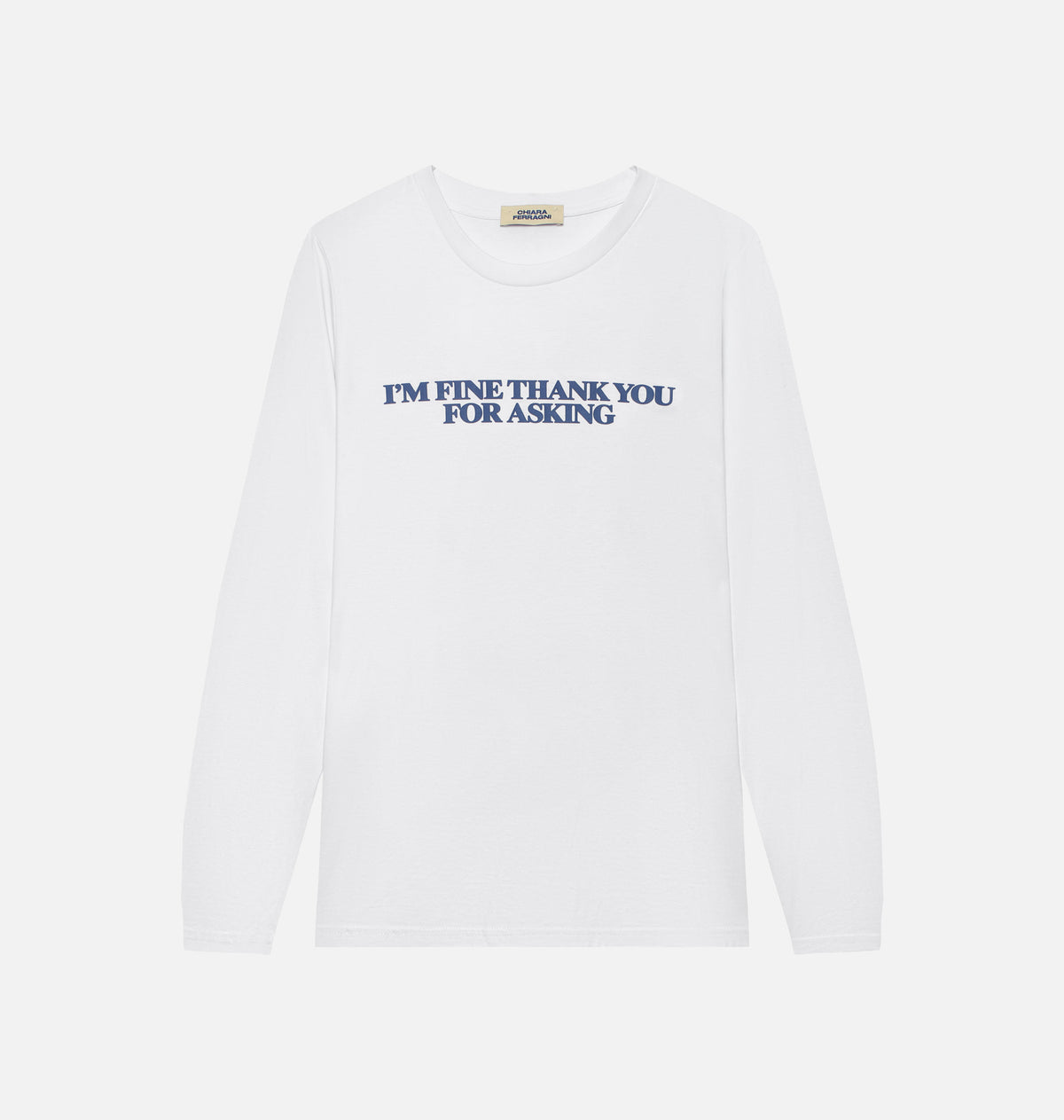 T-SHIRT MANICA LUNGA "CONVERSATION OVER"-thumbmail-3