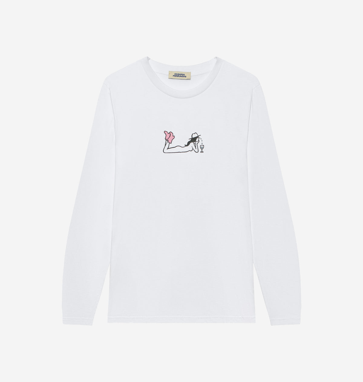 T-SHIRT MANICA LUNGA "PIANTINI ARE MY LOOK OF THE DAY"-thumbmail-3