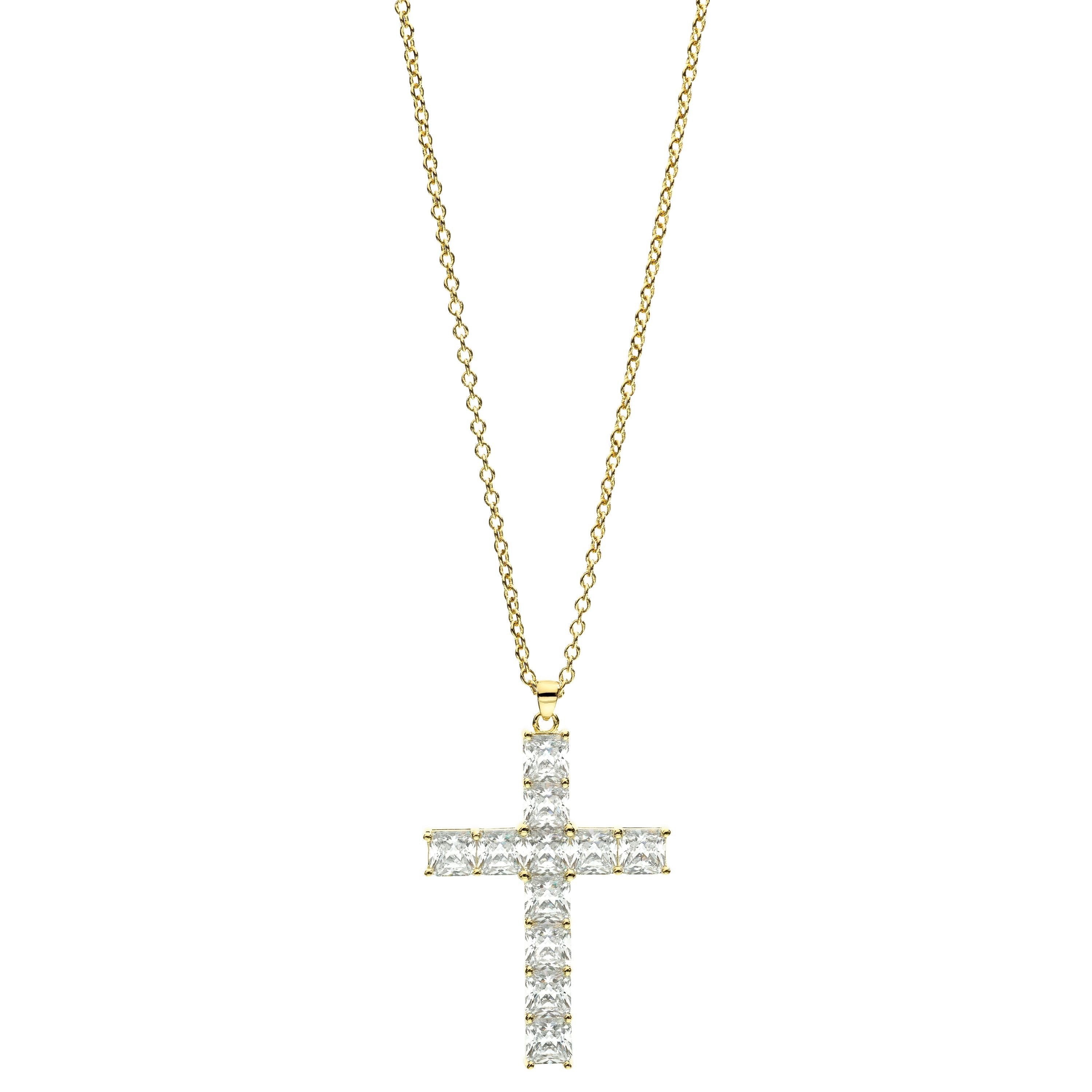 COLLANA PENDENTE CLASSIC CROSS BIG
