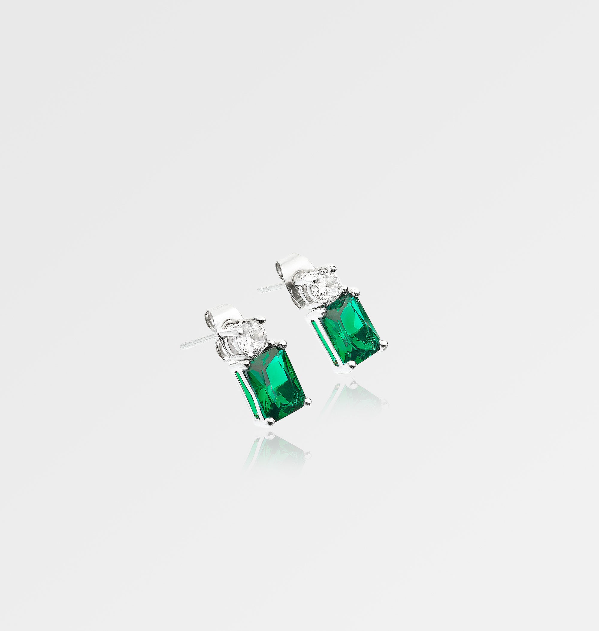ORECCHINI A LOBO EMERALD