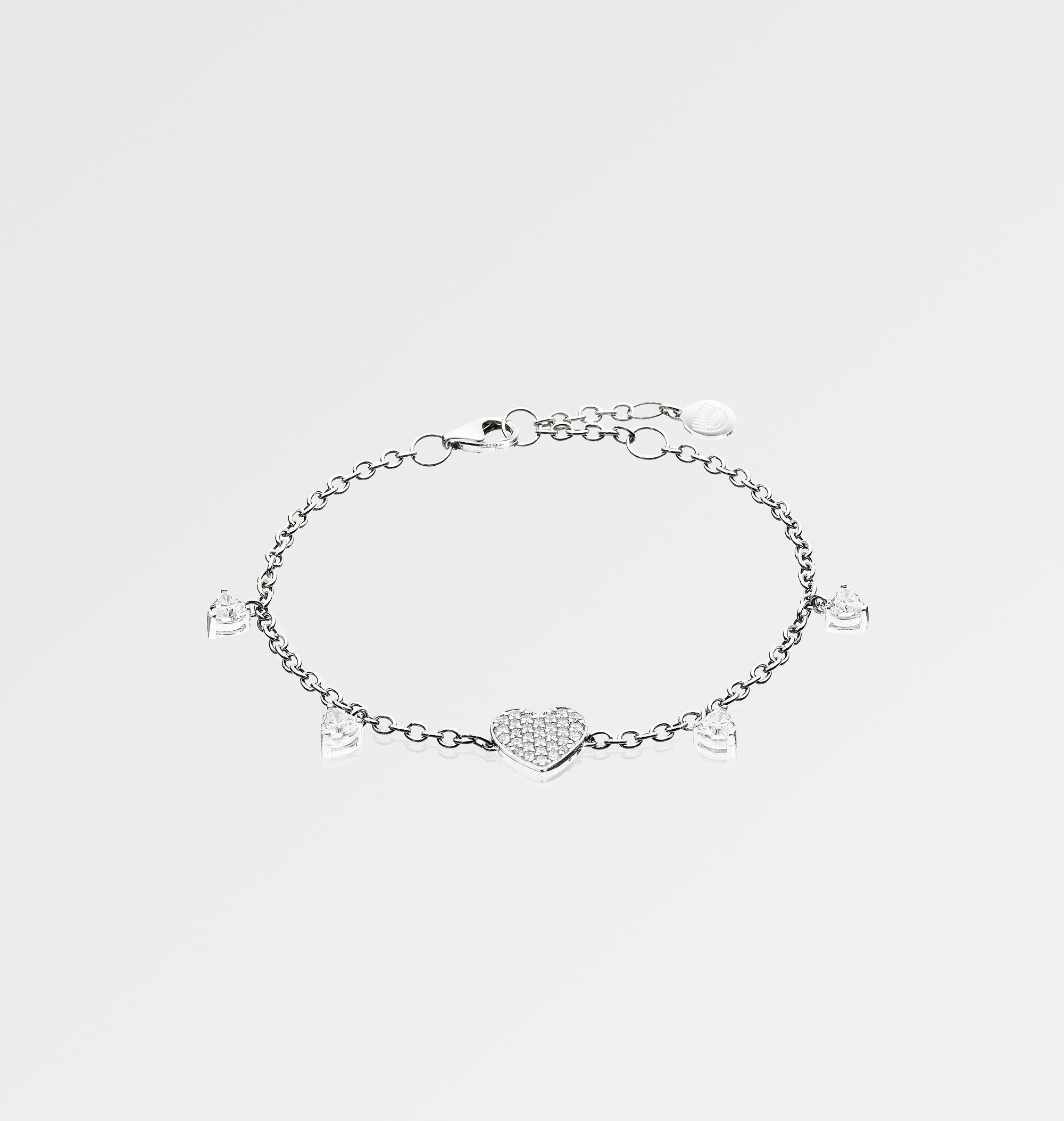 HEARTS BRACELET SILVER 925