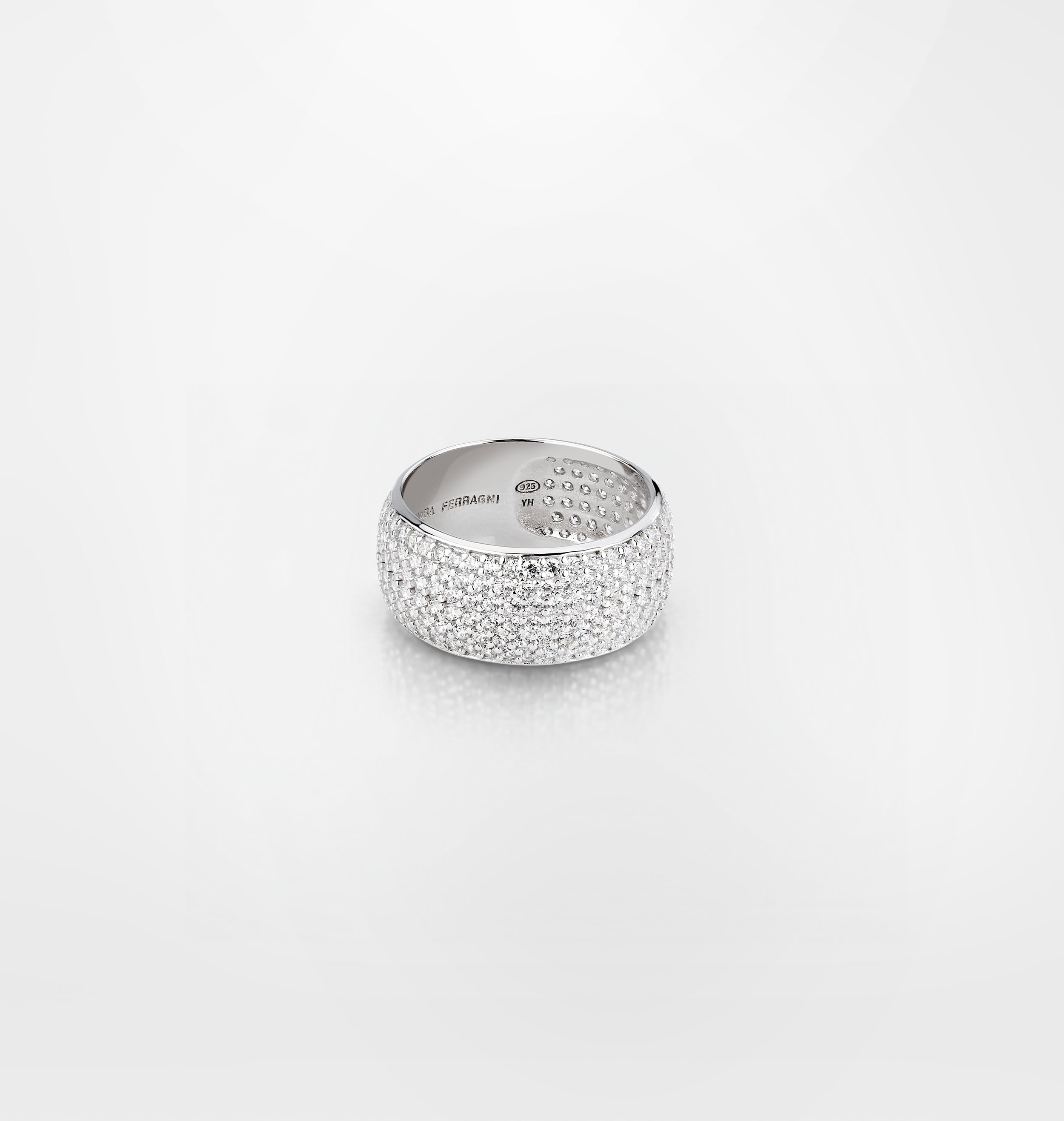 ANELLO FASCIA GRANDE PAVÈ ARGENTO 925-thumbmail-3