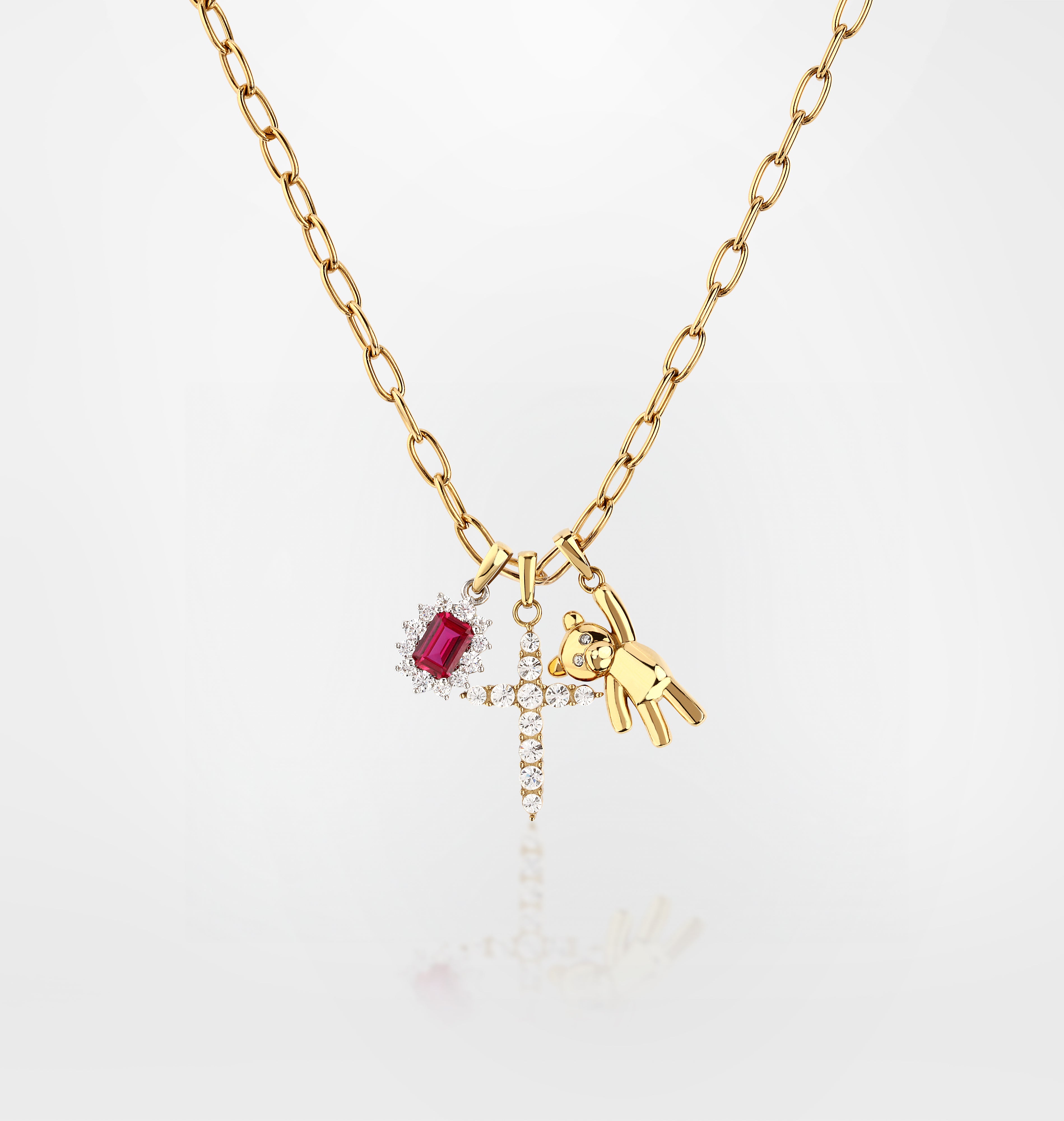 MULTI-PENDANT NECKLACE-thumbmail-1