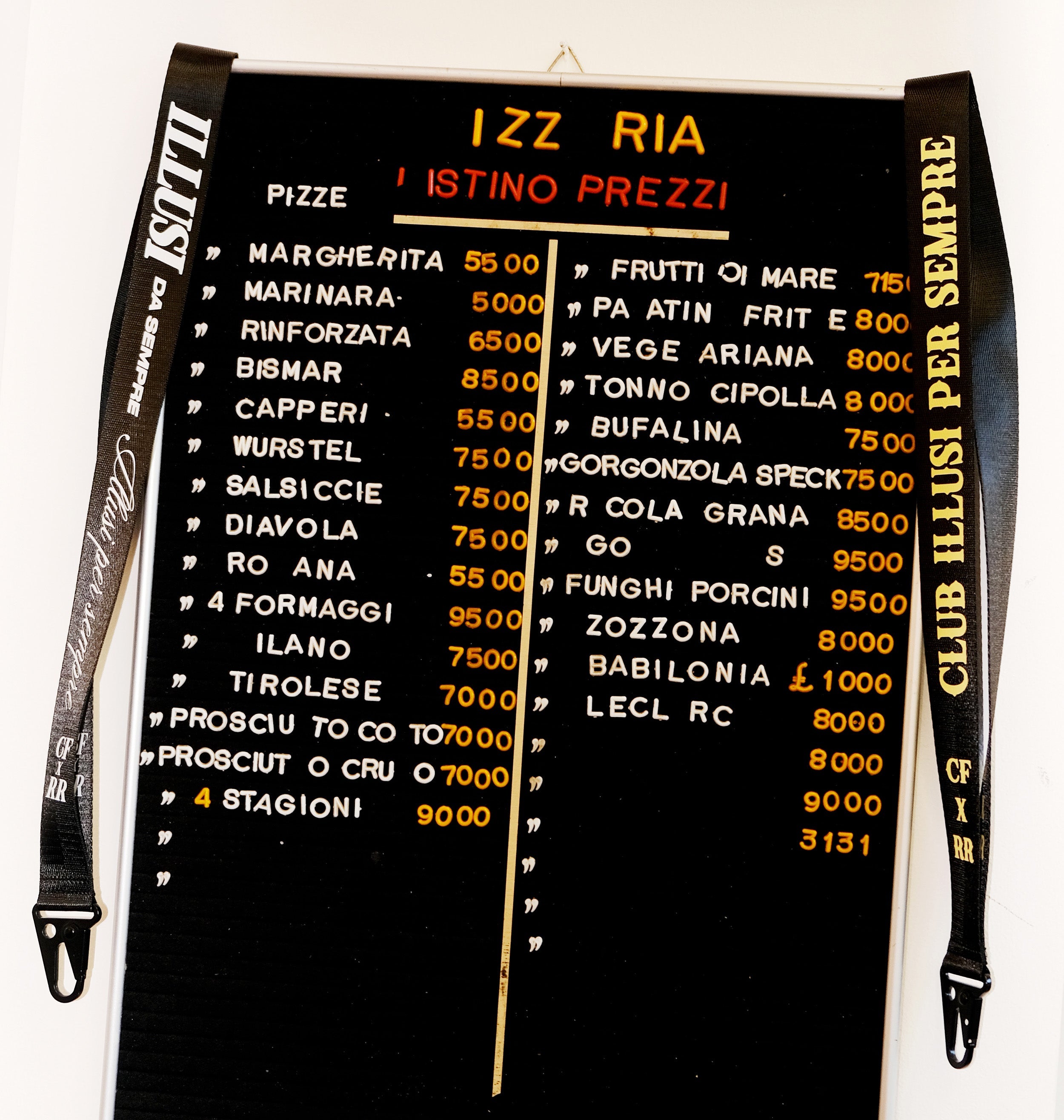 "ILLUSI DA SEMPRE" LANYARD KEYCHAIN