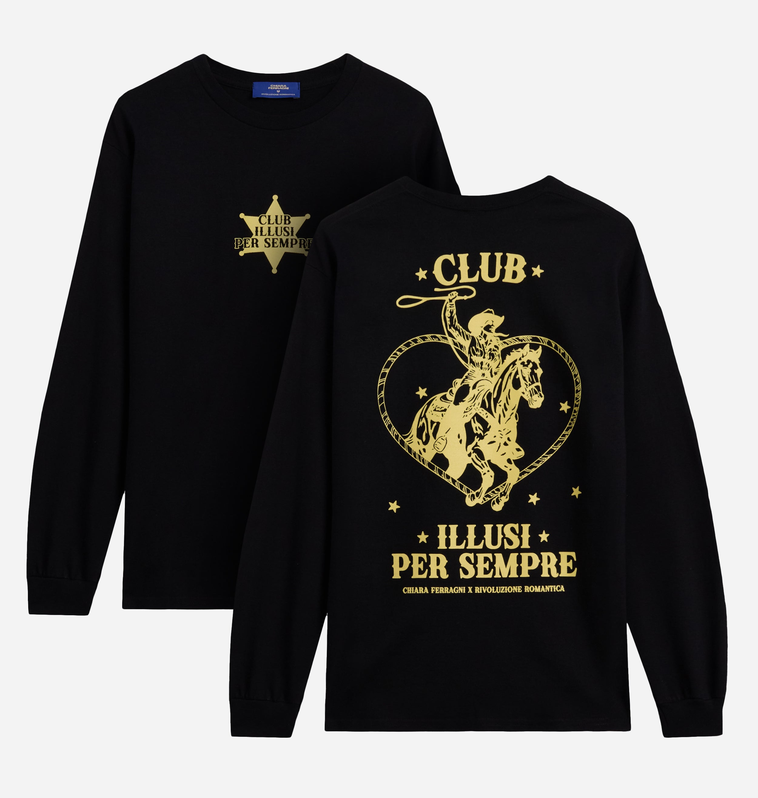 "CLUB ILLUSI PER SEMPRE" LONG SLEEVE T-SHIRT-thumbmail-4