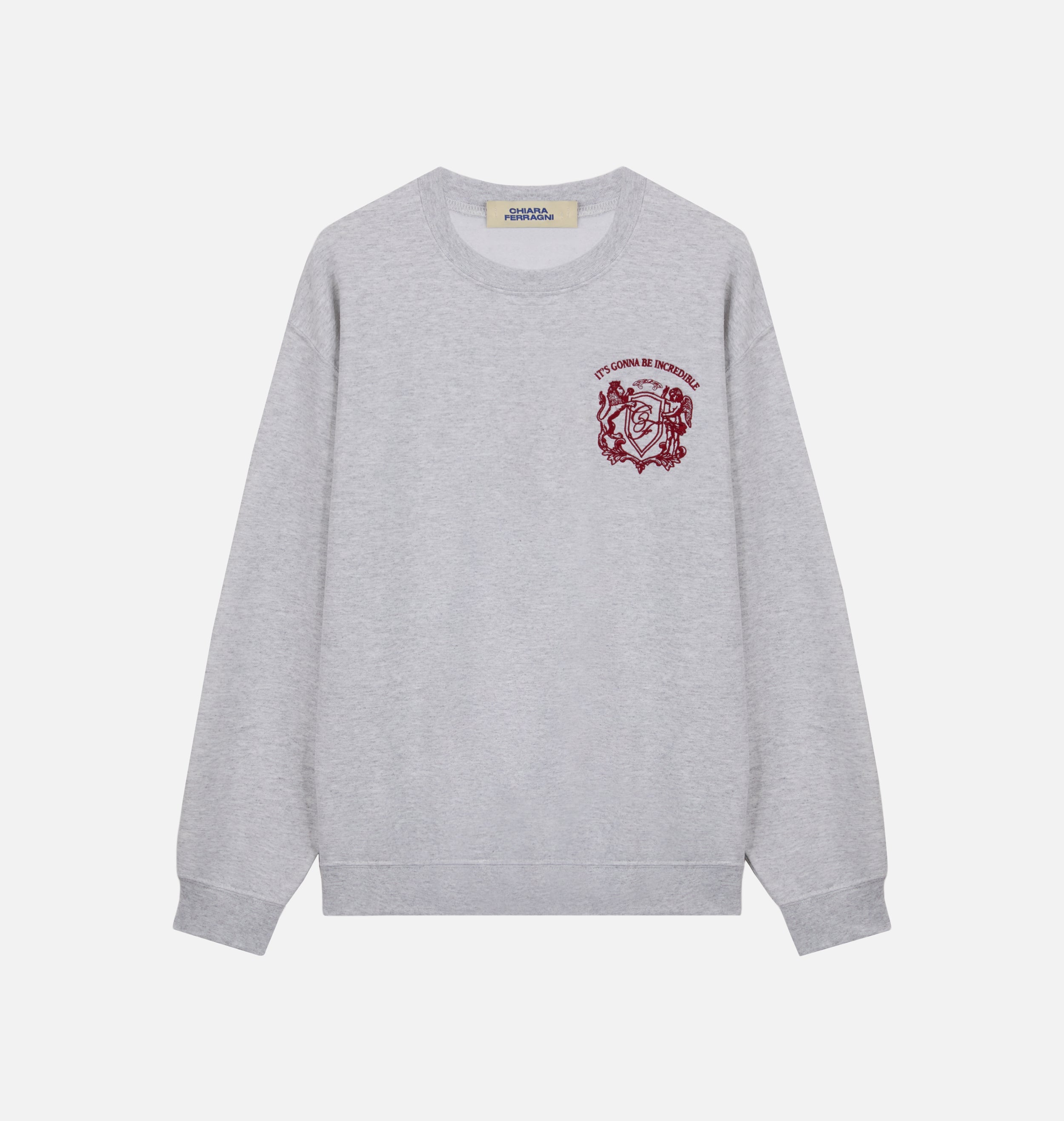 "IT'S GONNA BE INCREDIBLE" CF CREWNECK UNIFORM SWEATSHIRT