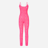 FLUO LACE JUMPSUIT