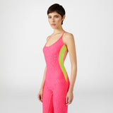 FLUO LACE JUMPSUIT