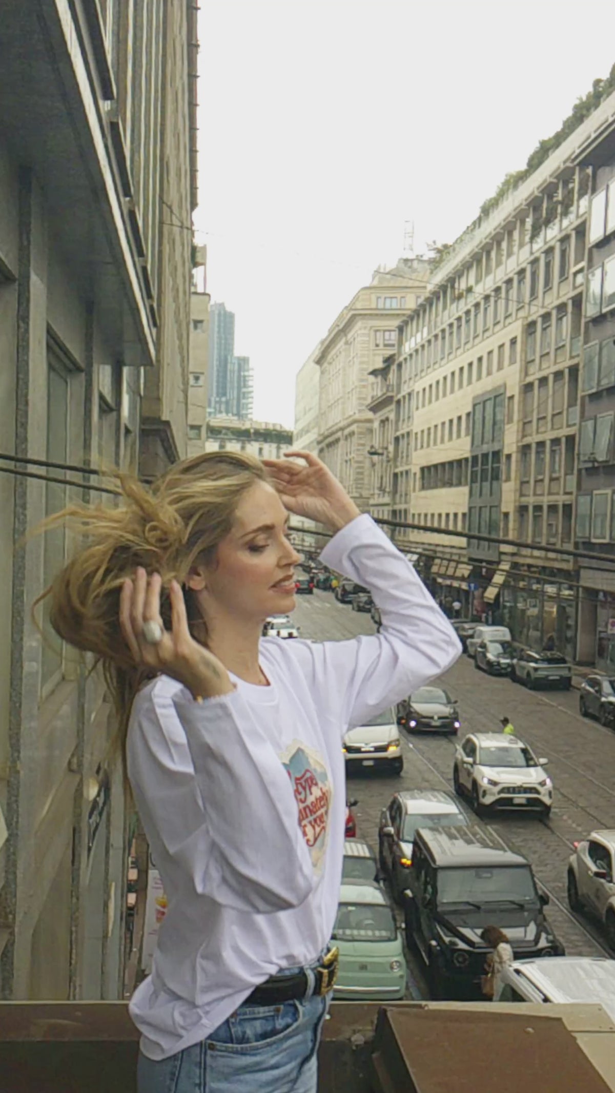 T-SHIRT MANICA LUNGA "PIANTINI ARE MY LOOK OF THE DAY"-thumbmail-6