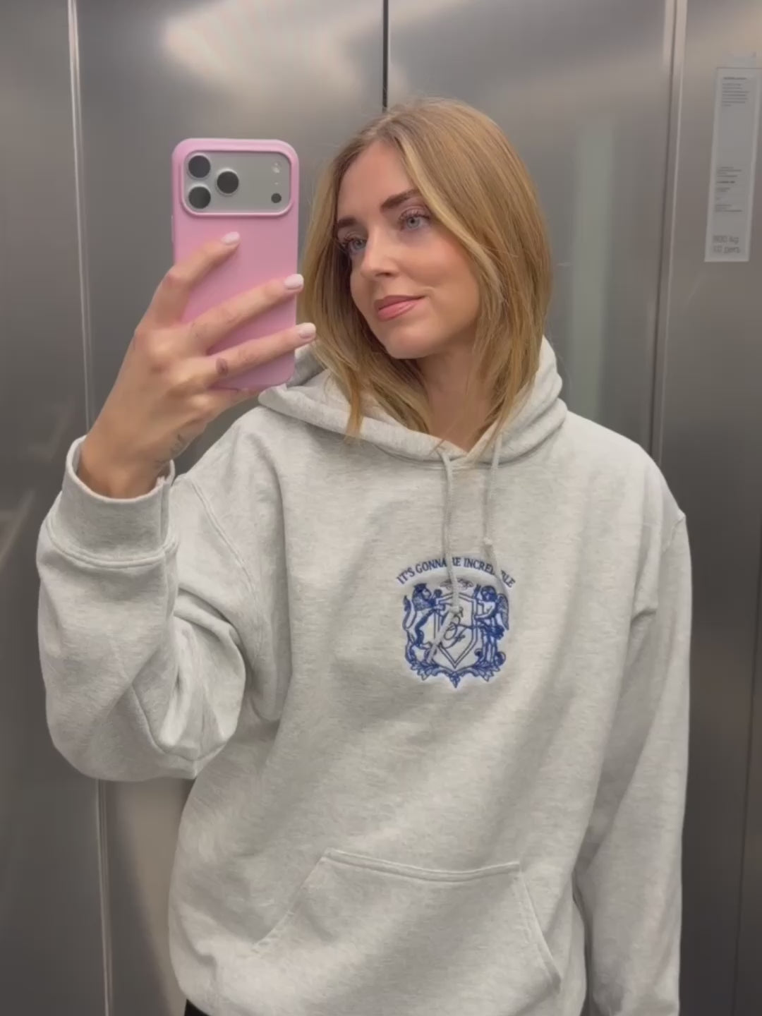 "IT'S GONNA BE INCREDIBLE" CF HOODIE UNIFORM SWEATSHIRT-thumbmail-3