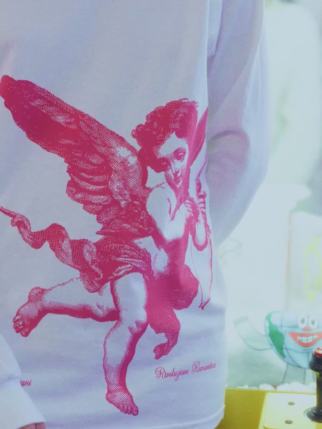 "NON SPACCARMI IL CUORE" LONG SLEEVE T-SHIRT-thumbmail-3